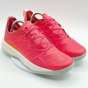 The North Face Flypack Lace Shoes Size 9.5 Womens Coral/Gardenia White NEW